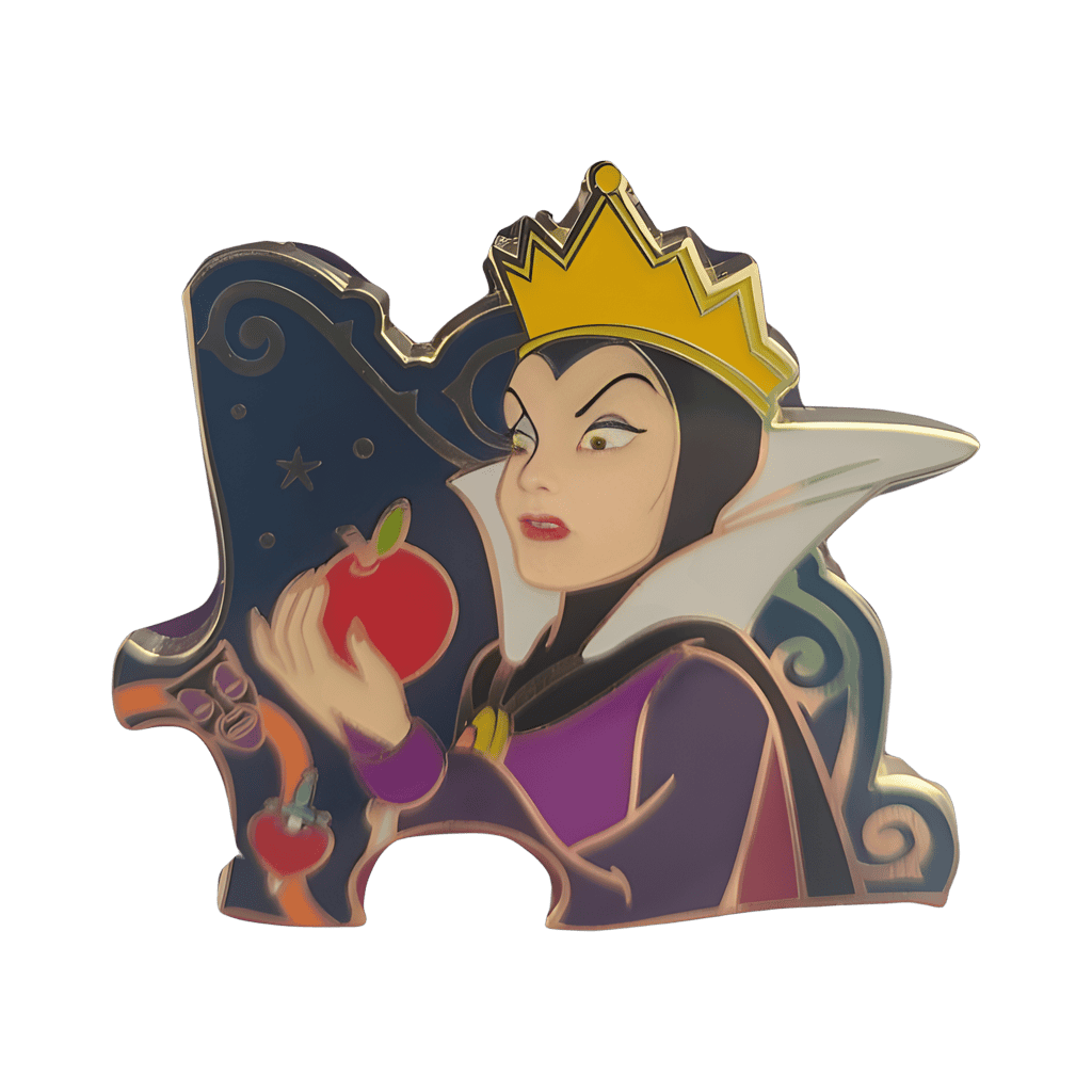 Evil Queen Puzzle piece Disney pin