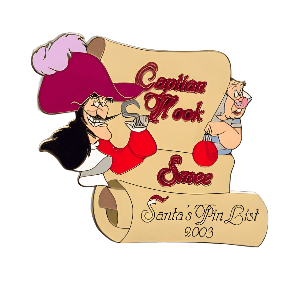 Captain Hook & Mr. Smee Disney pin