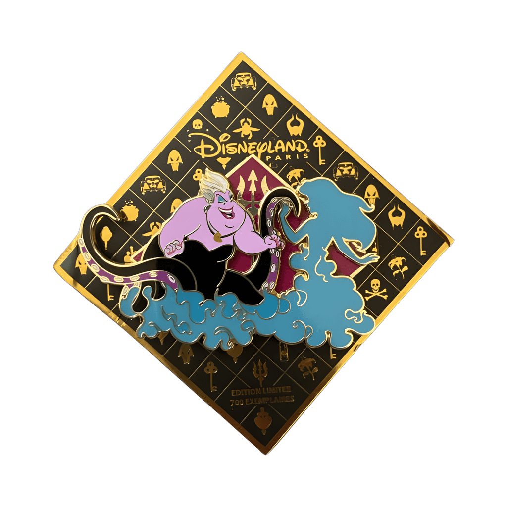 Ursula and Ariel Disney pin
