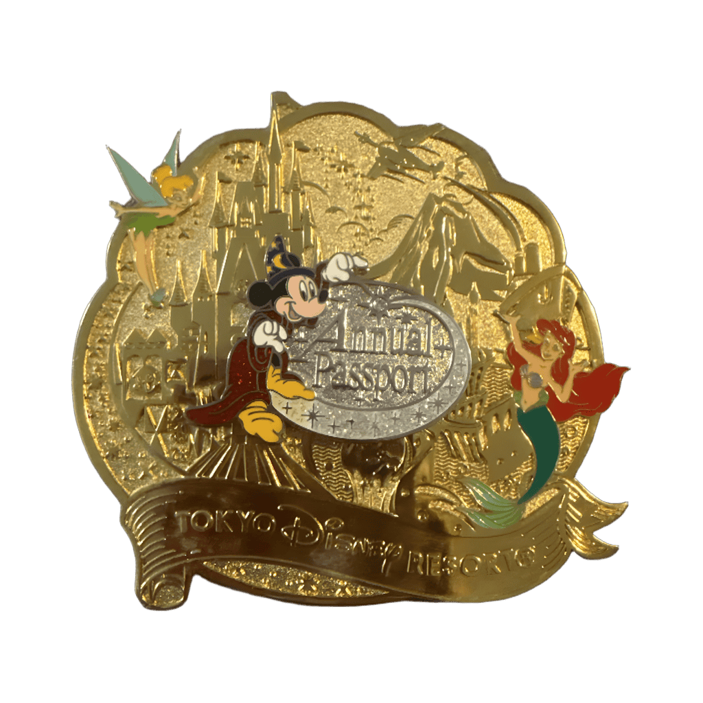 Mickey and Ariel Disney pin
