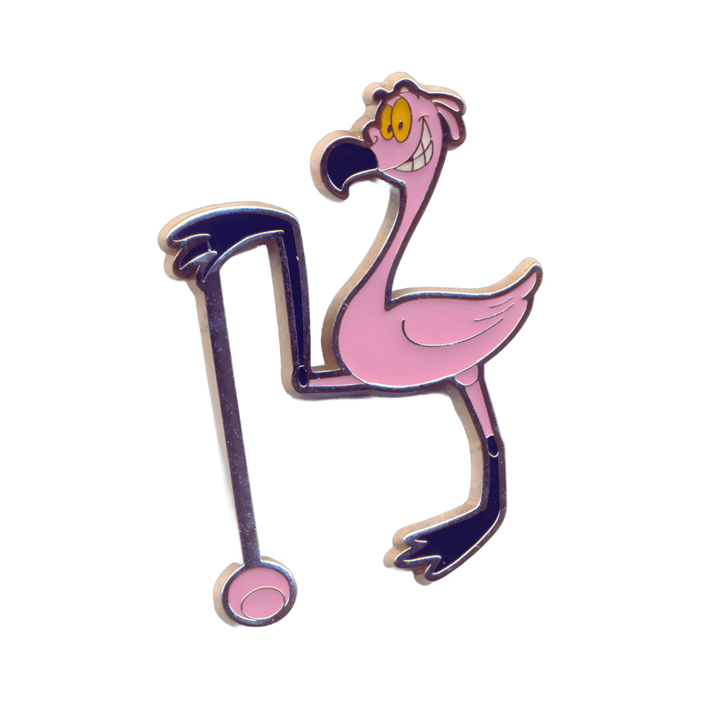 Yo-Yo Flamingo Disney pin