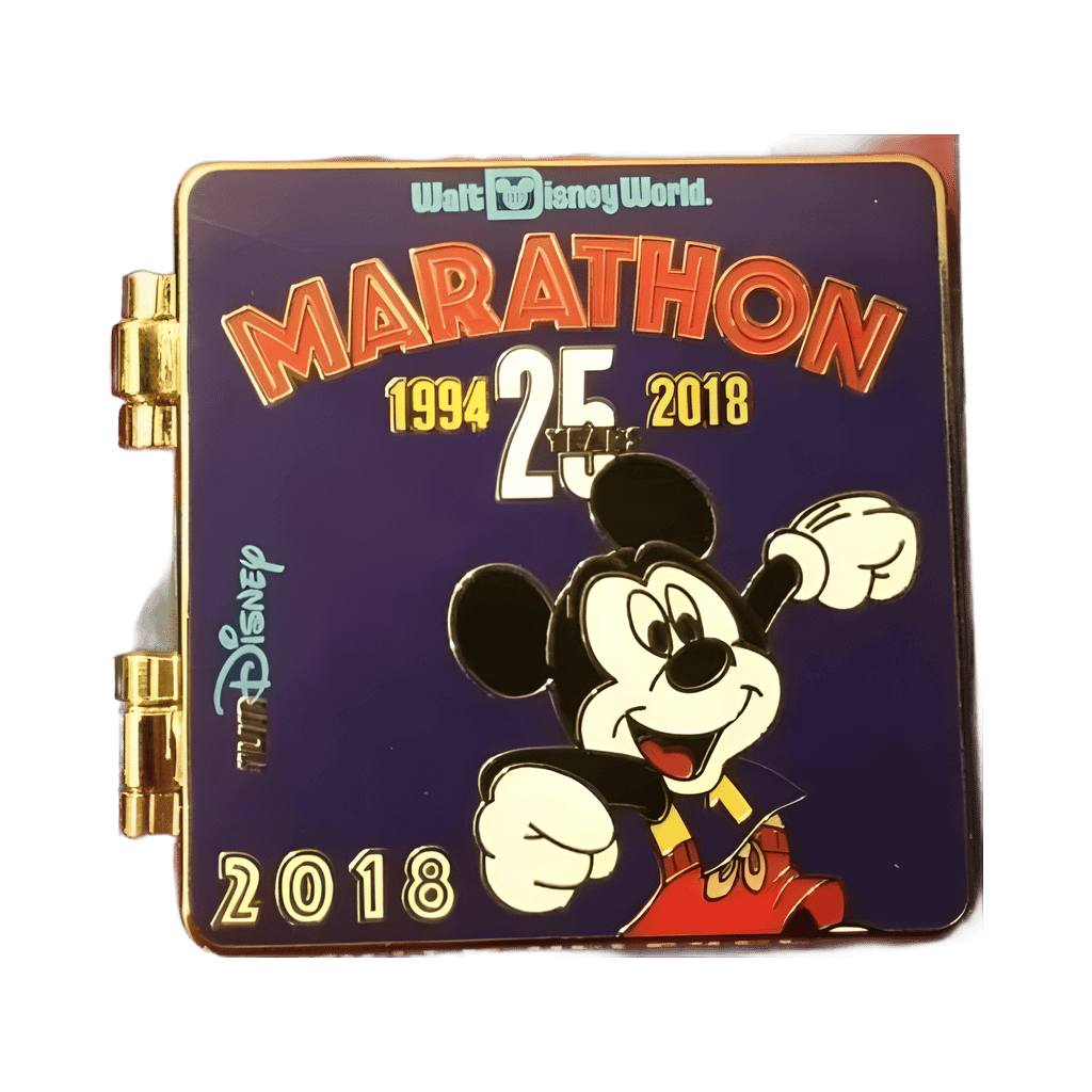 Marathon I Did It! Disney pin