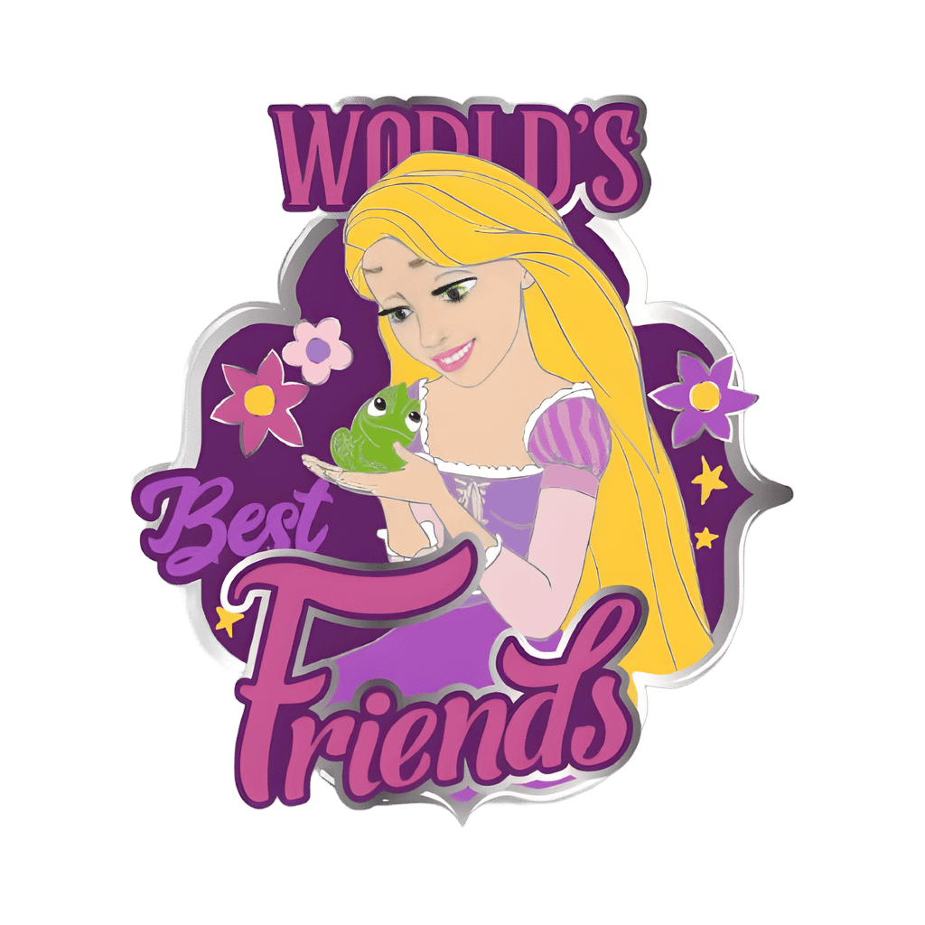 Rapunzel & Pascal Disney pin