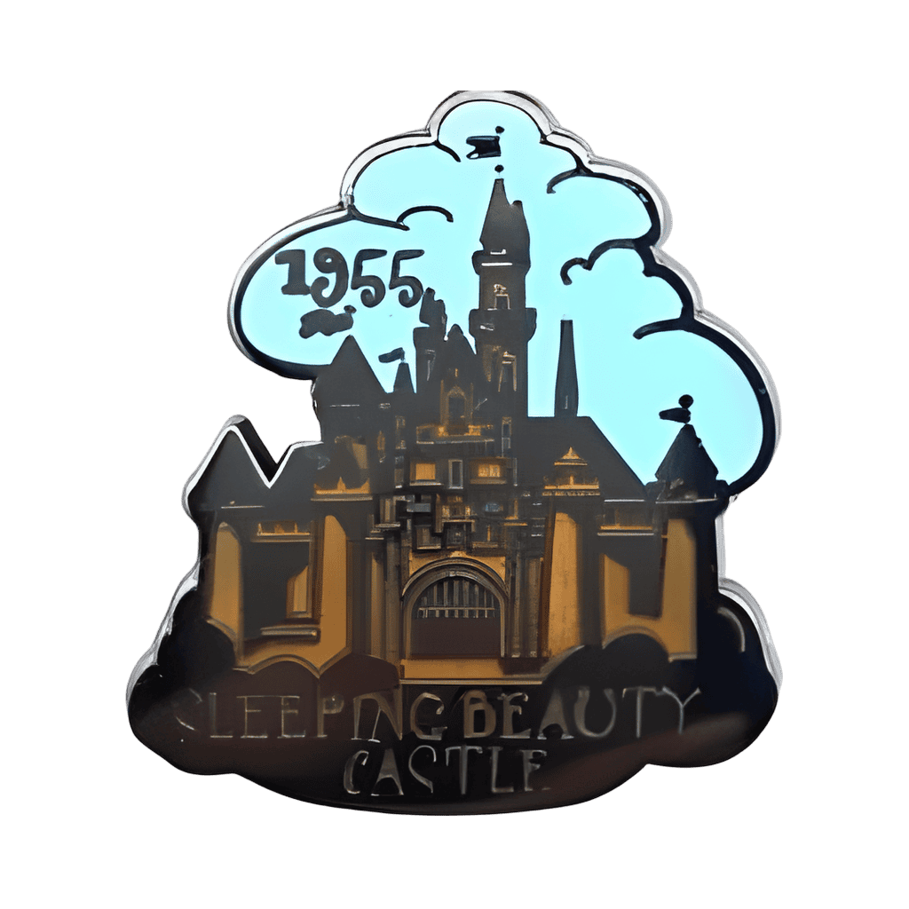Disney 100 Years of Dreams Collectors Pin #19 1955 Sleeping Beauty Castle 2001 Disney pin