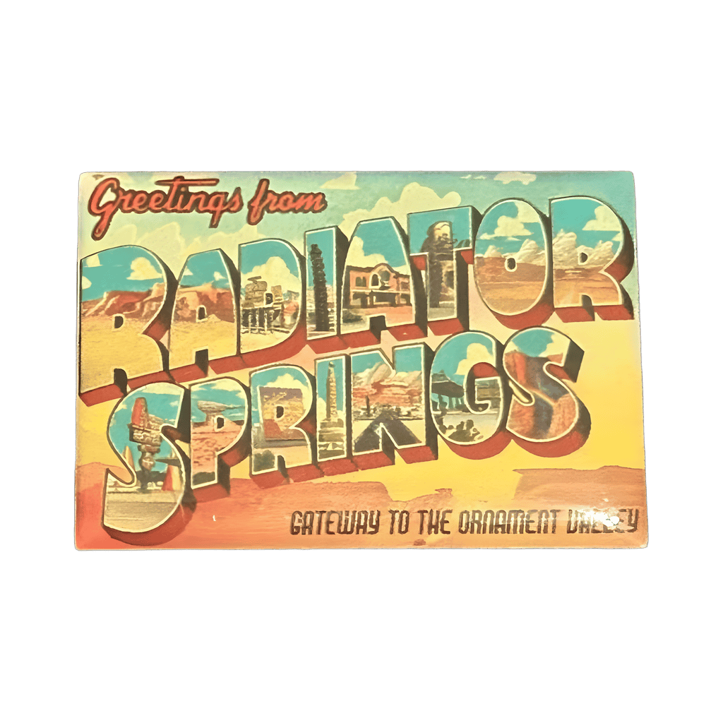 Greetings from Radiator Springs Postcard Disney pin