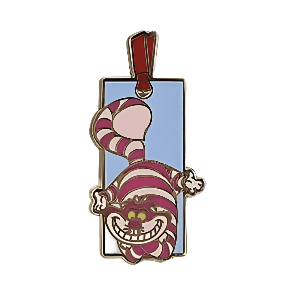 Cheshire Cat bookmark Disney pin
