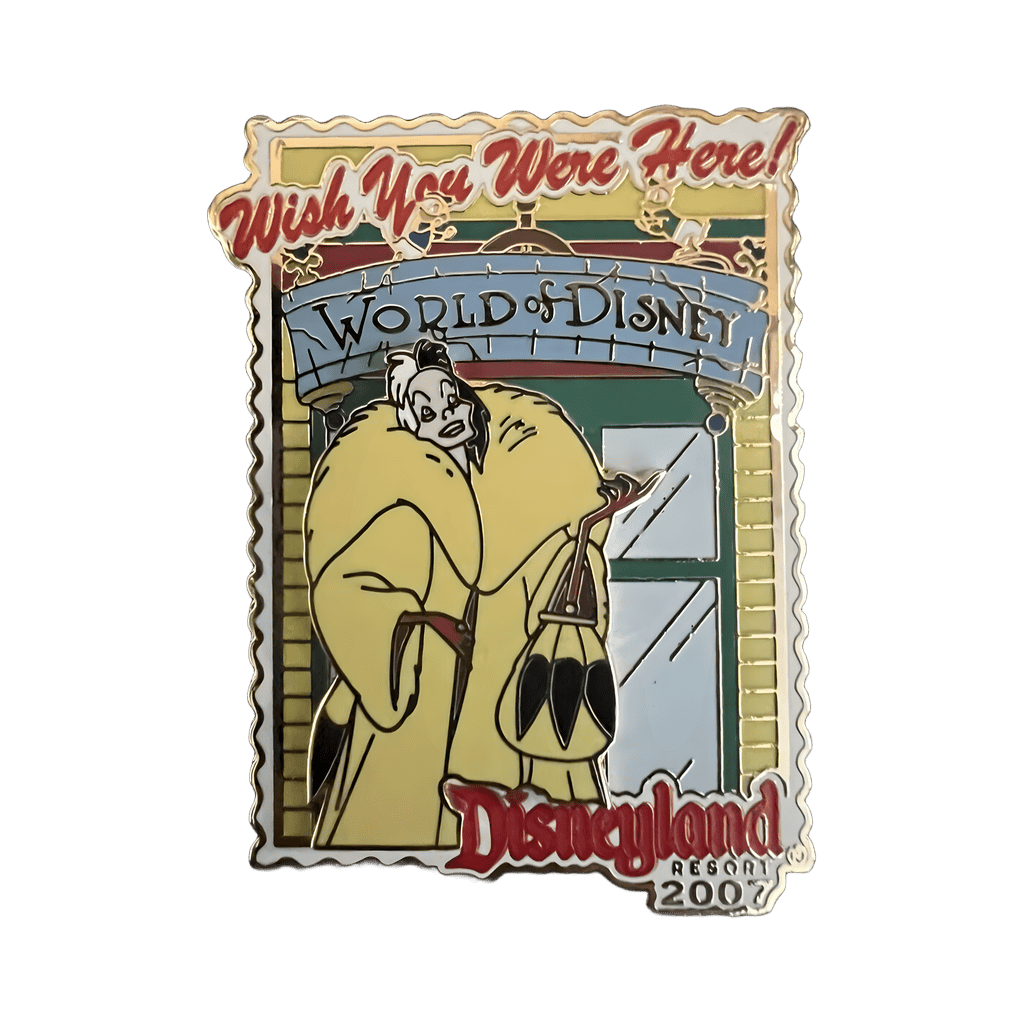 World of Disney - Cruella De Vil Disney pin