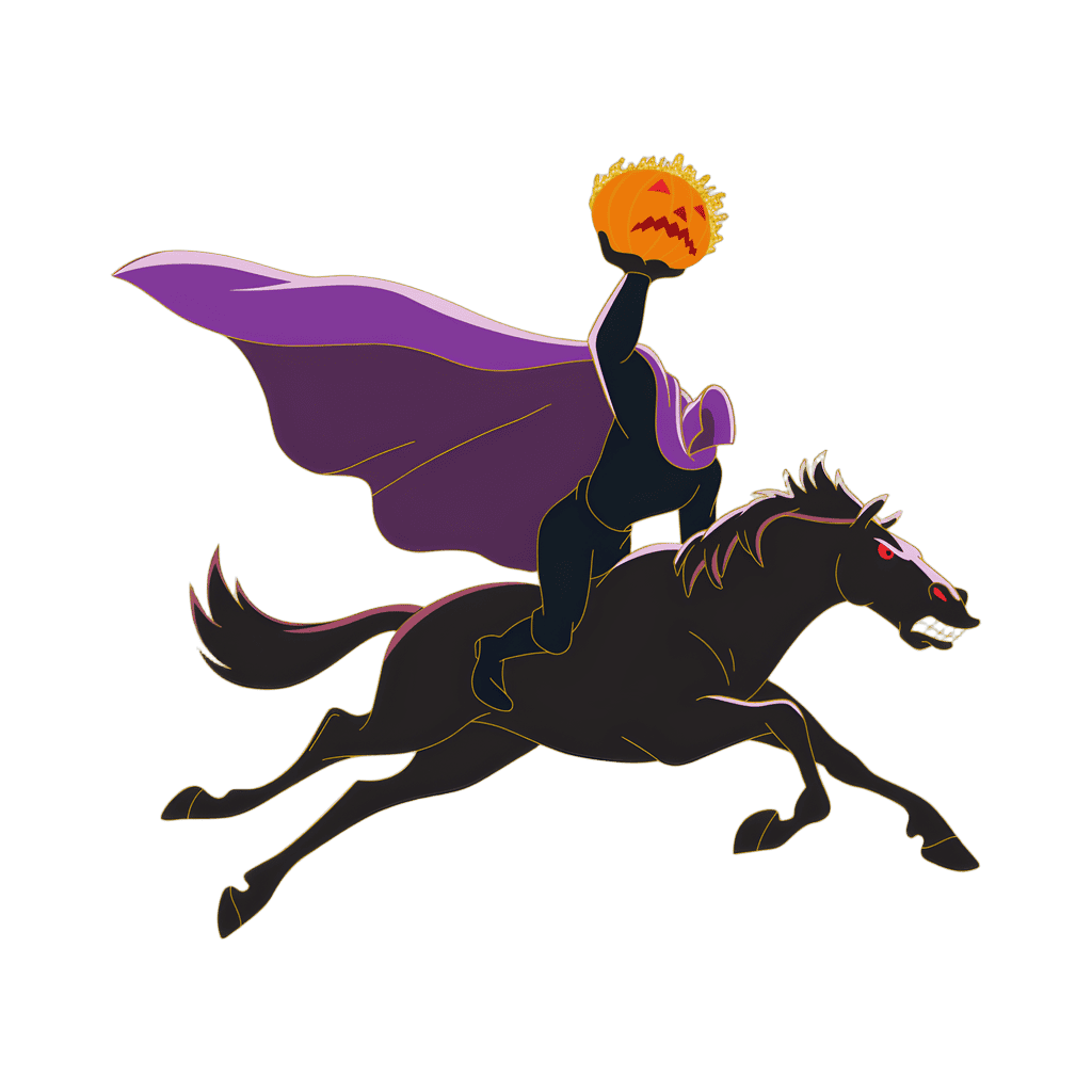 Headless Horseman Disney pin