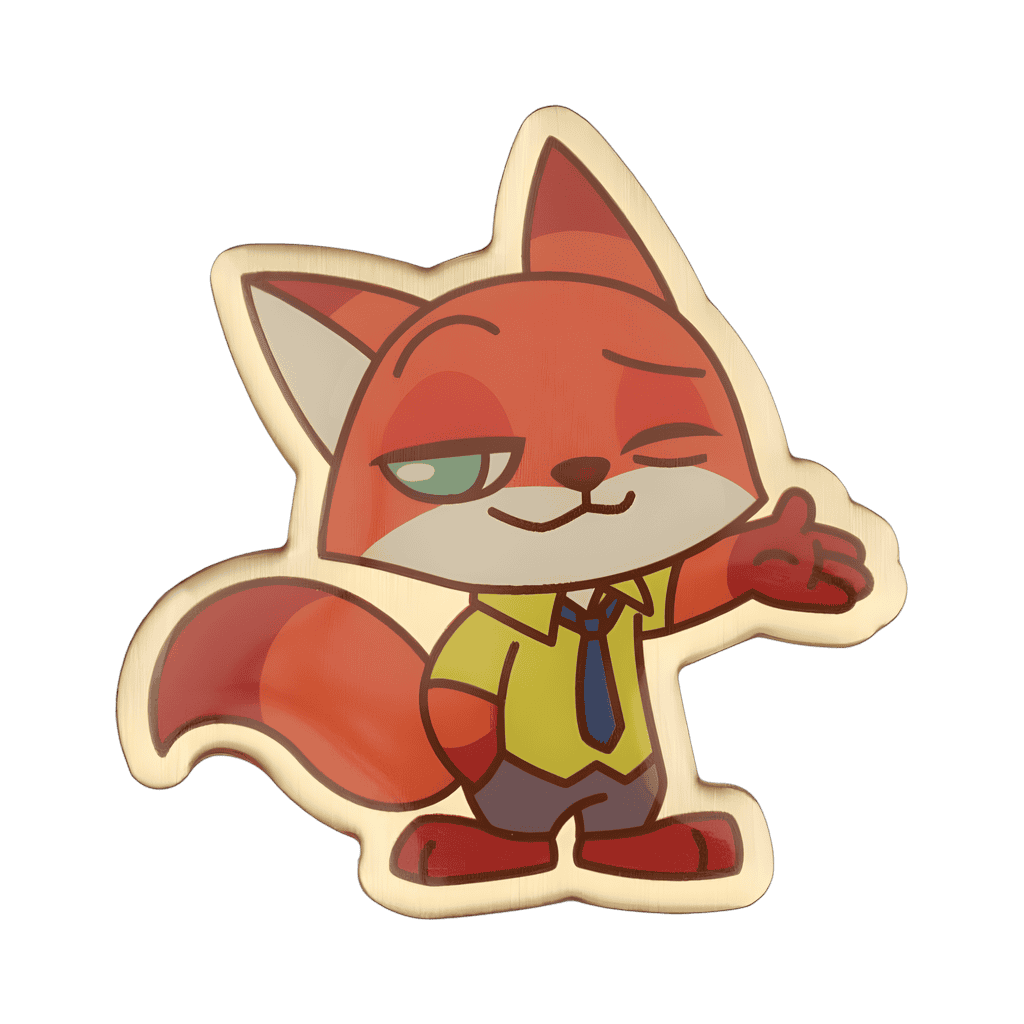 Nick Wilde Disney pin