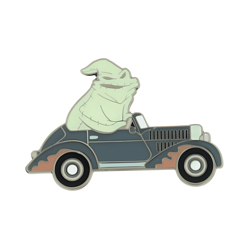 Oogie Boogie in Grey Car Disney pin