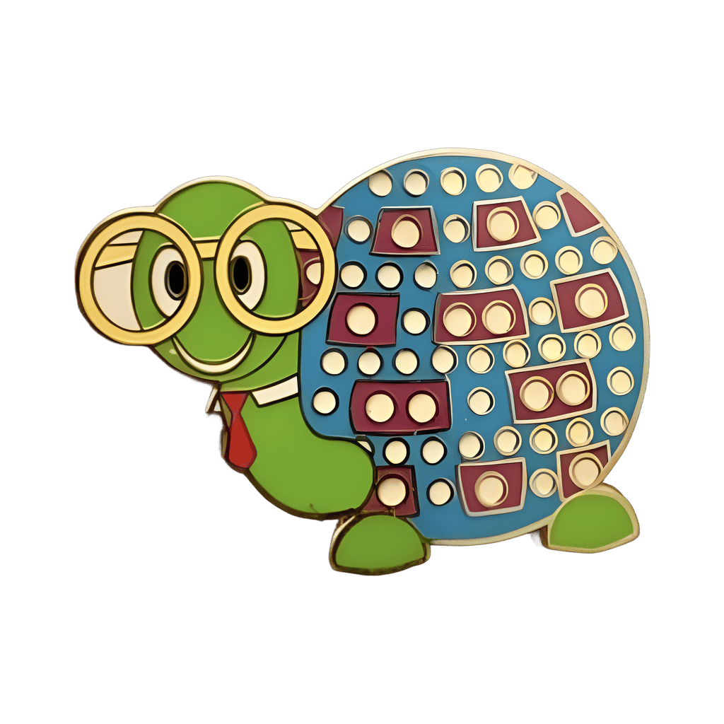 Turtle - Glow in the Dark Disney pin