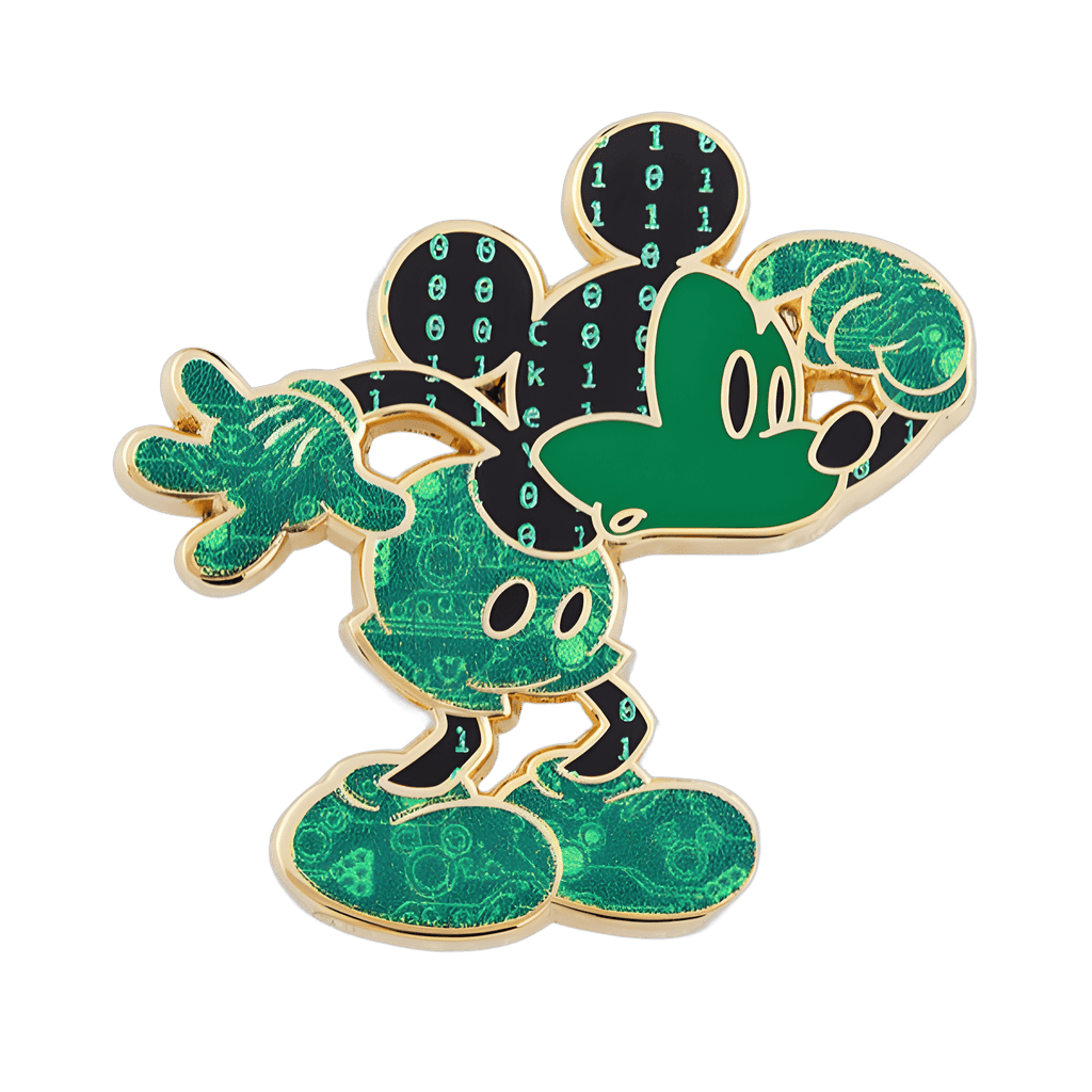 October Set - Digital Mickey Mouse Disney pin