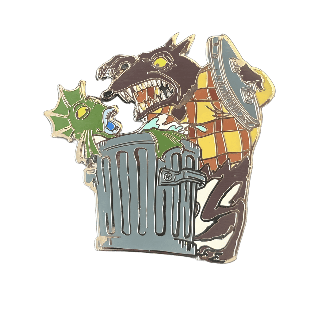 Swamp Thing and Werewolf Disney pin