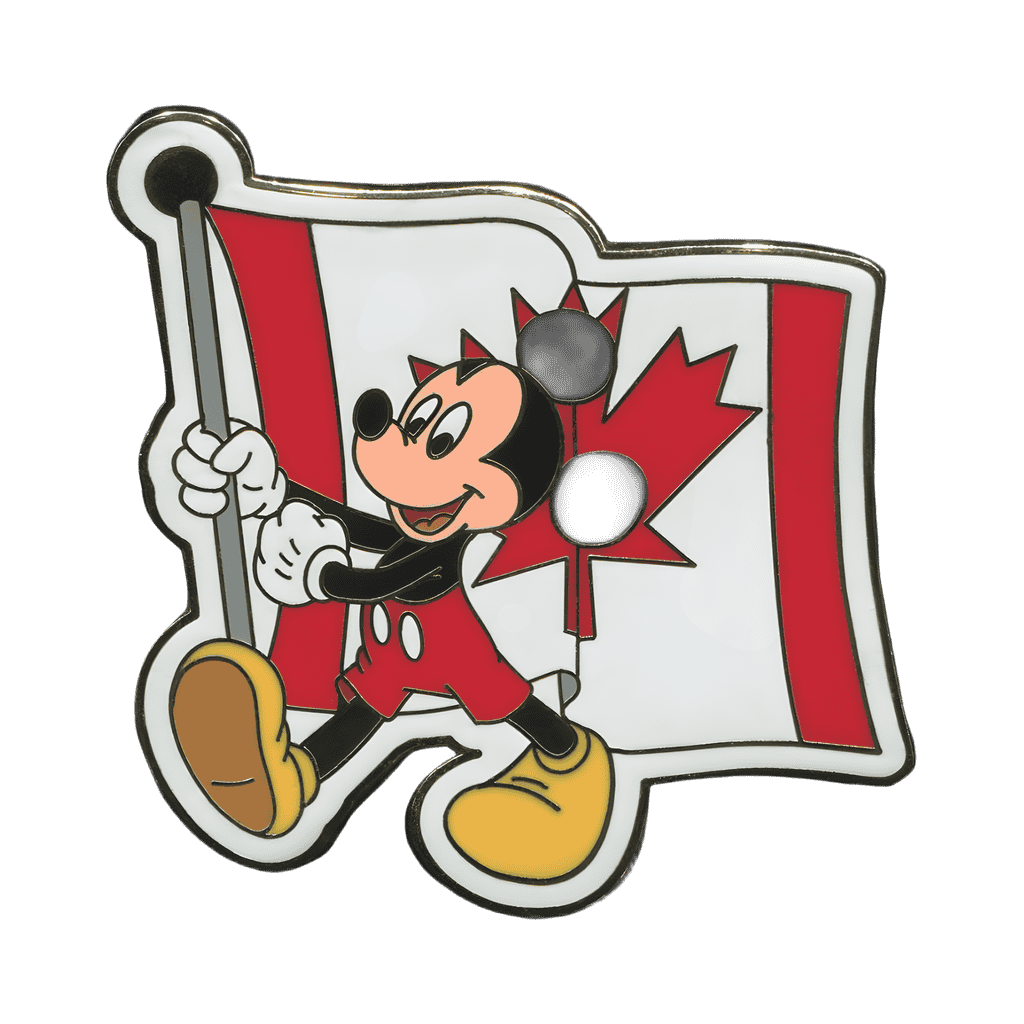 Canadian Flag Disney pin