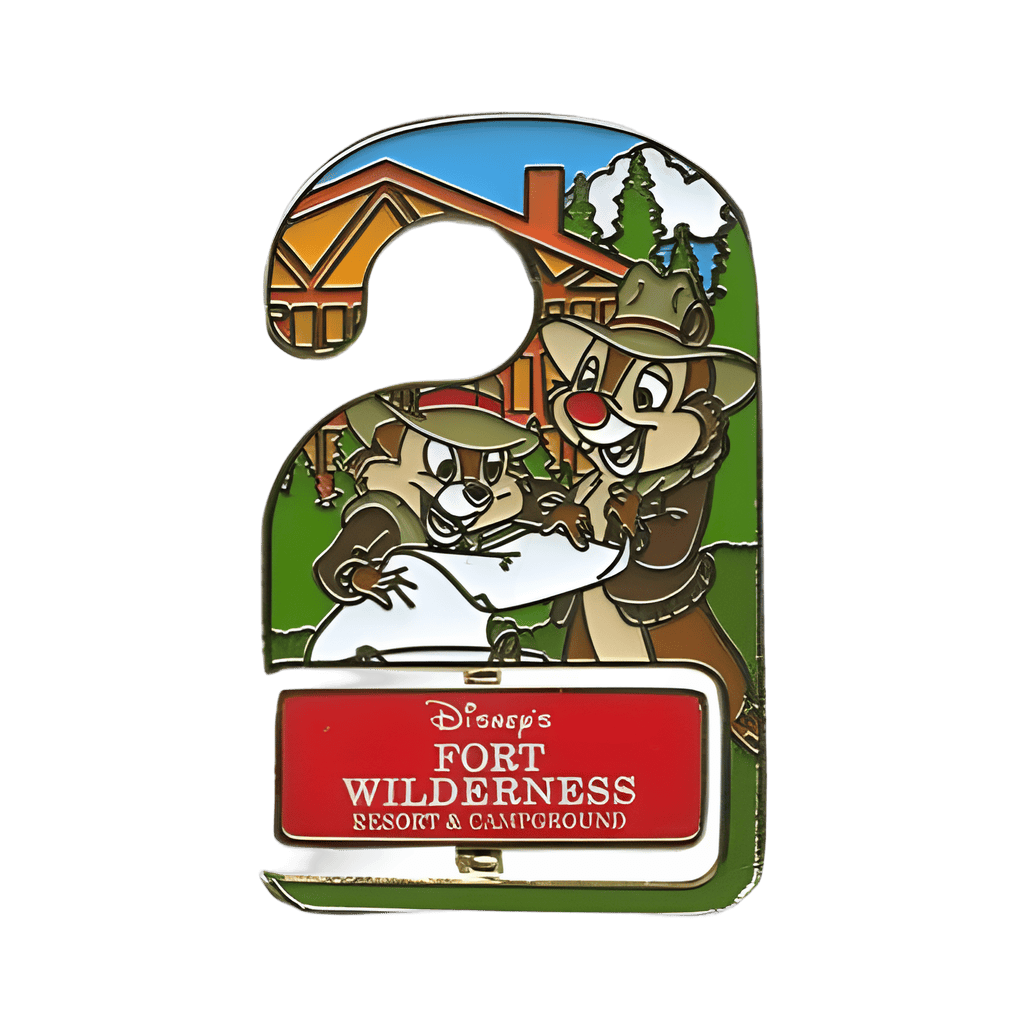Chip & Dale - Fort Wilderness Disney pin