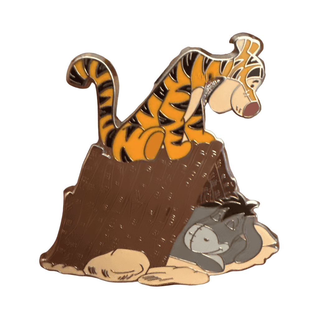 Tigger and Sleeping Eeyore Disney pin