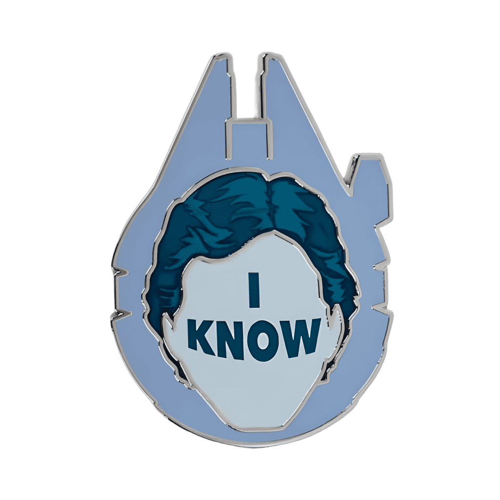 Han Solo - I Know Disney pin