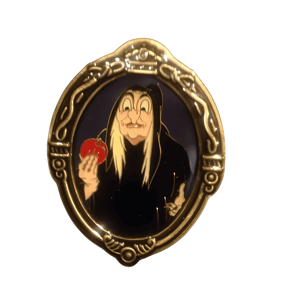 Old Hag with an Apple Disney pin