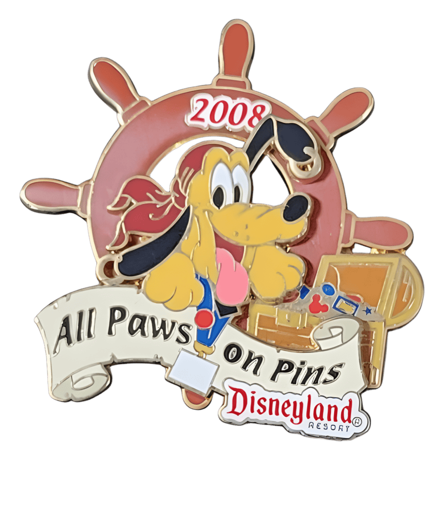 Pluto - All Paws on Pins Disney pin