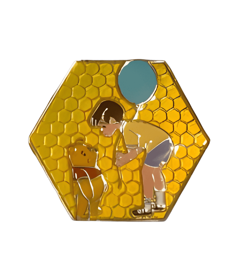 Pooh and Christopher Robin Disney pin