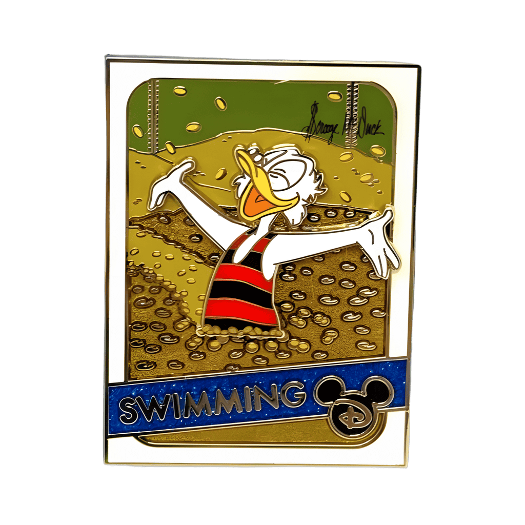 Swimming - Scrooge McDuck Disney pin