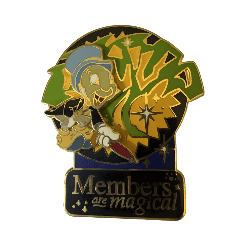 Jiminy Cricket Members are Magical Disney pin