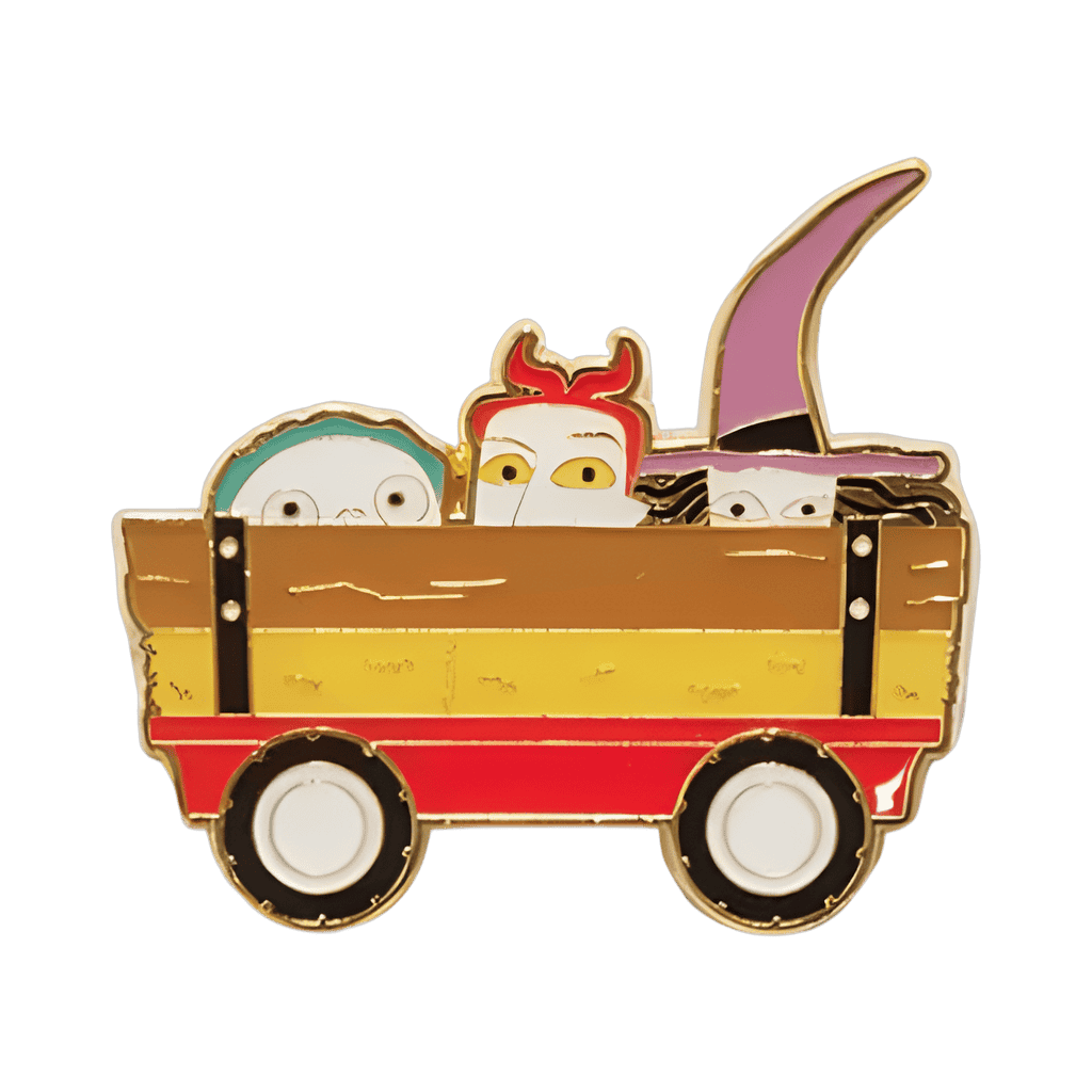 Lock, Shock, and Barrel in Hay Cart Disney pin