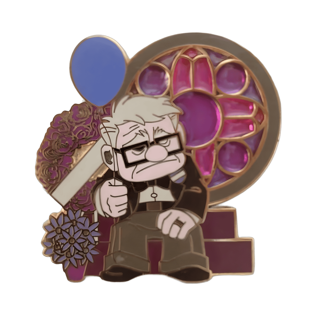 Carl Fredricksen - For Every Laugh There's a Tear Disney pin