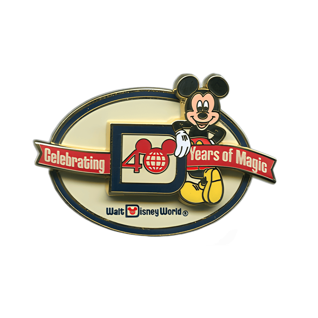 Celebrating 40 years of magic Disney pin
