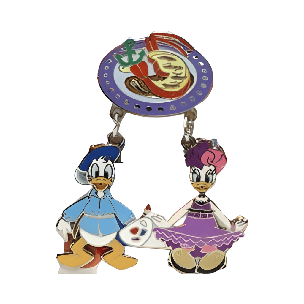 Donald & Daisy - France - Seafood Disney pin