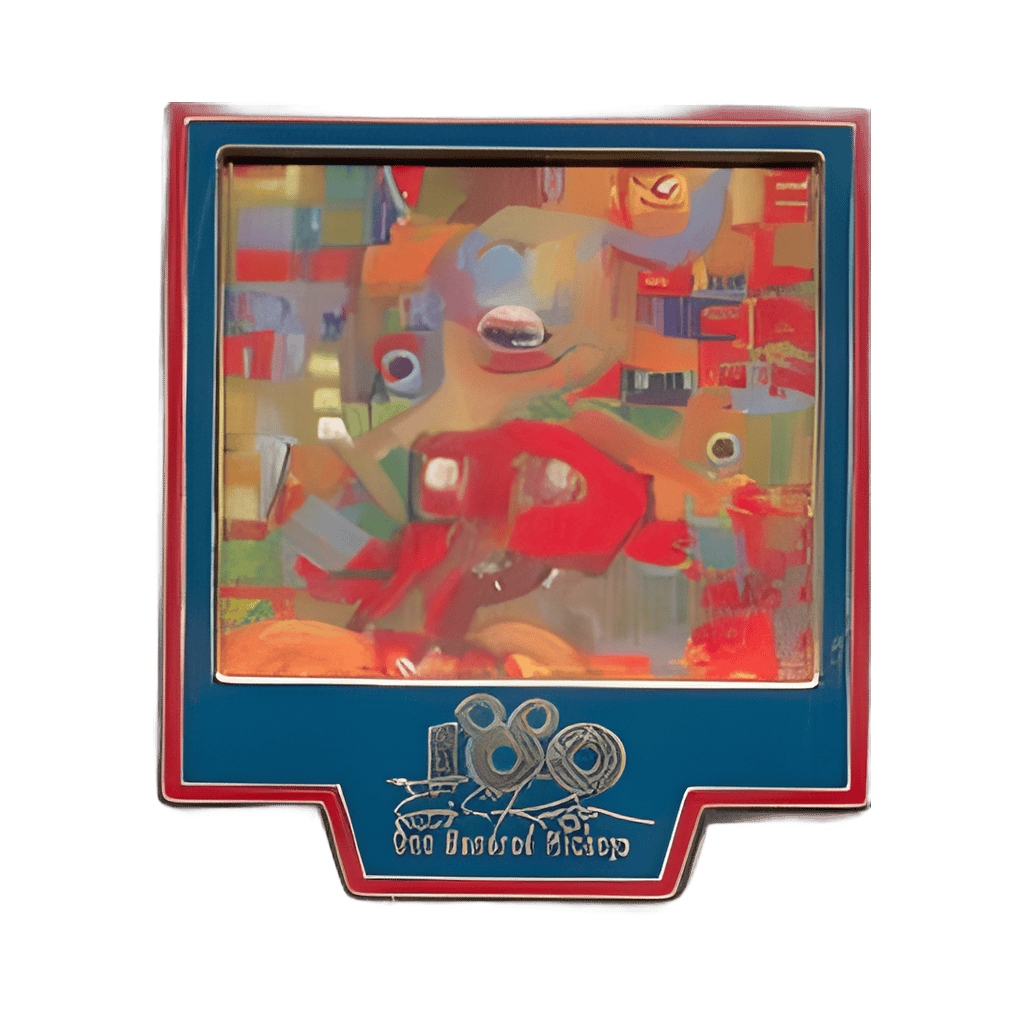 MM 076 - Alphabet Soup Disney pin