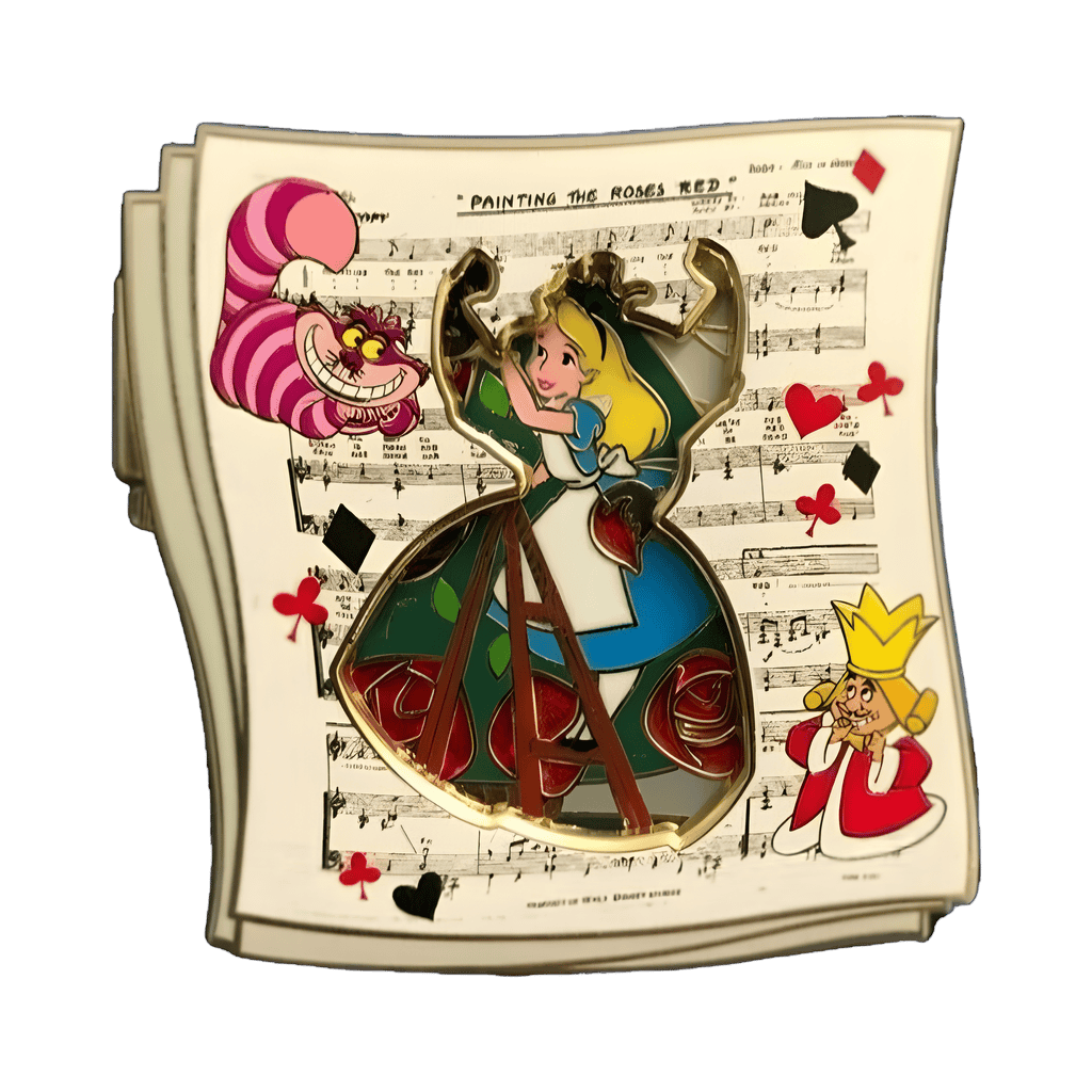 Alice in Wonderland (Painting the Roses Red) Disney pin