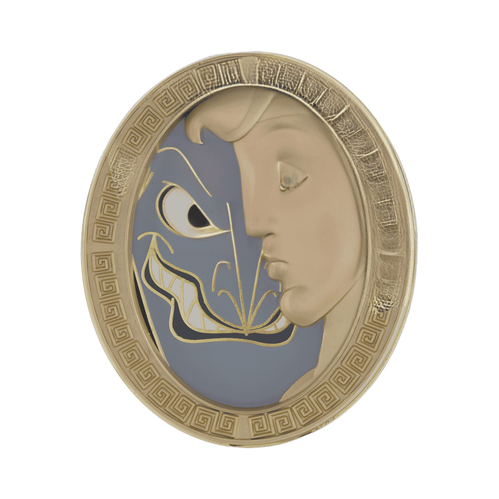 Hercules and Hades Disney pin