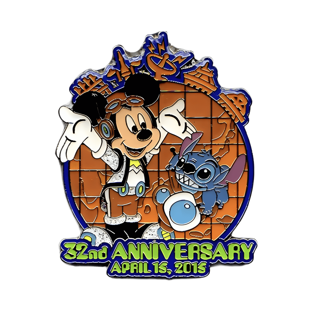 32nd - Mickey & Stitch Disney pin