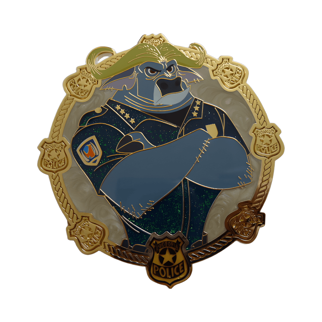 Chief Bogo Disney pin