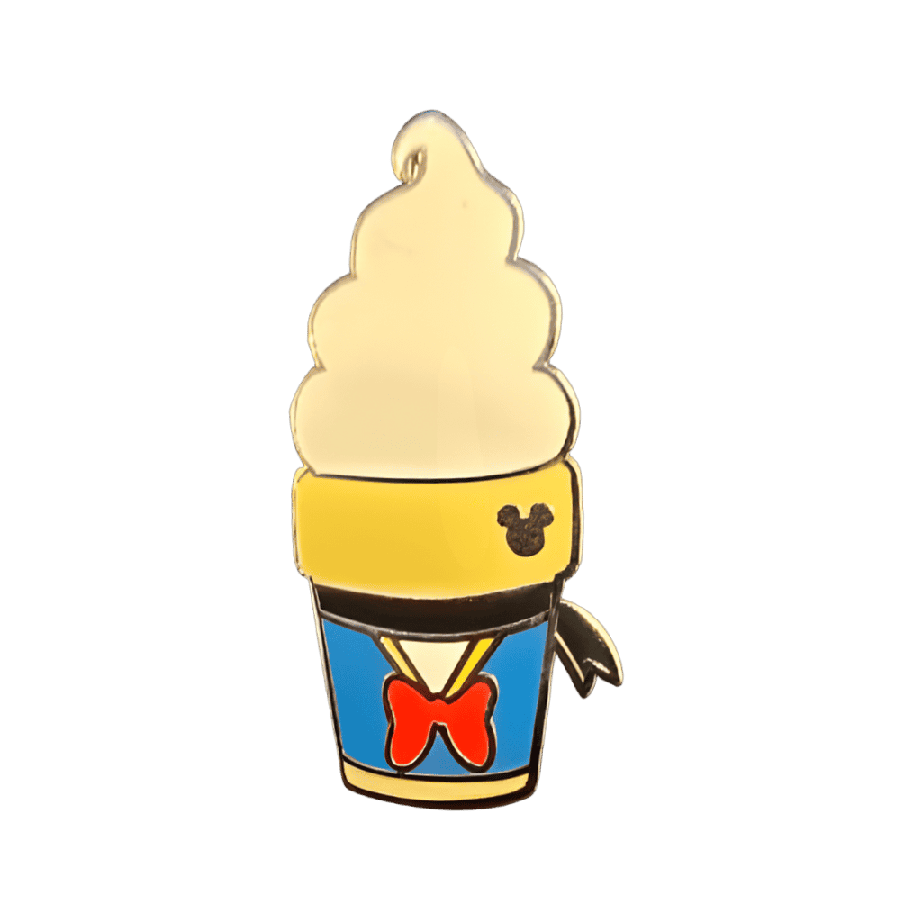 Donald Duck Ice Cream Cone Disney pin