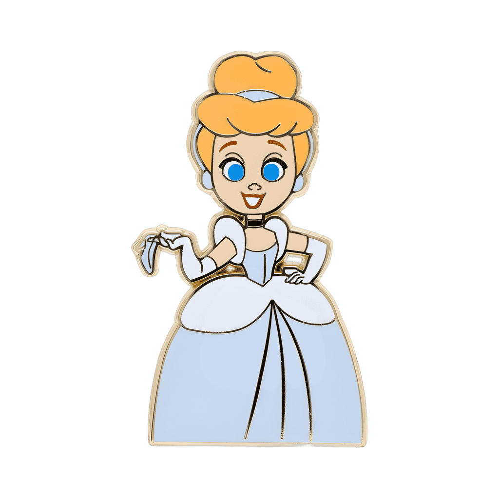 Cinderella with Glass Slipper Disney pin