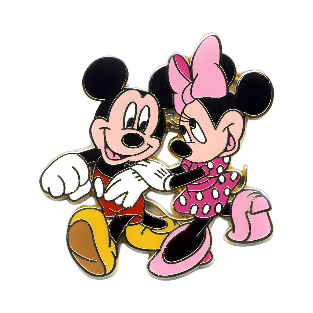 Mickey Mouse and Minnie Mouse Strolling Disney pin