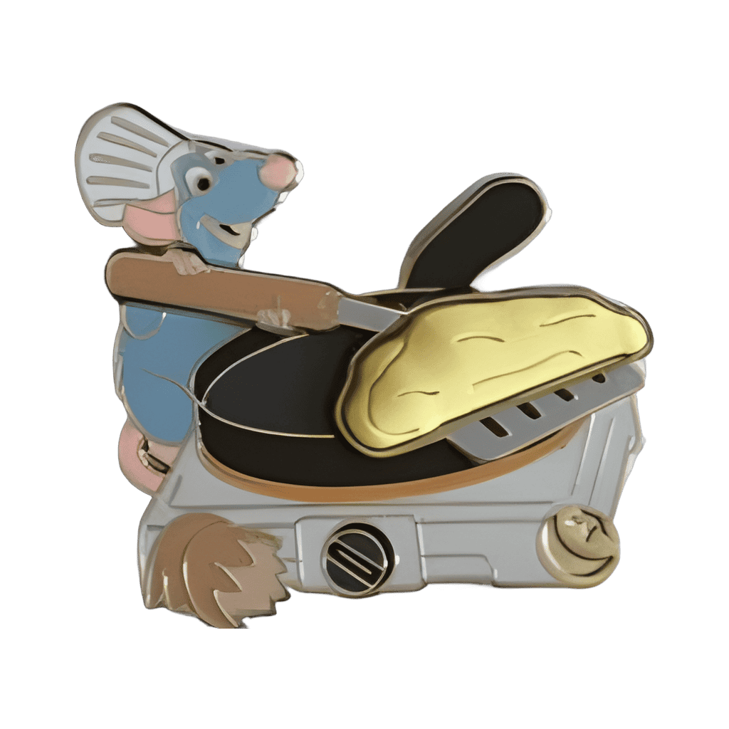 Little Chef Pin Breakfast - Remy Disney pin