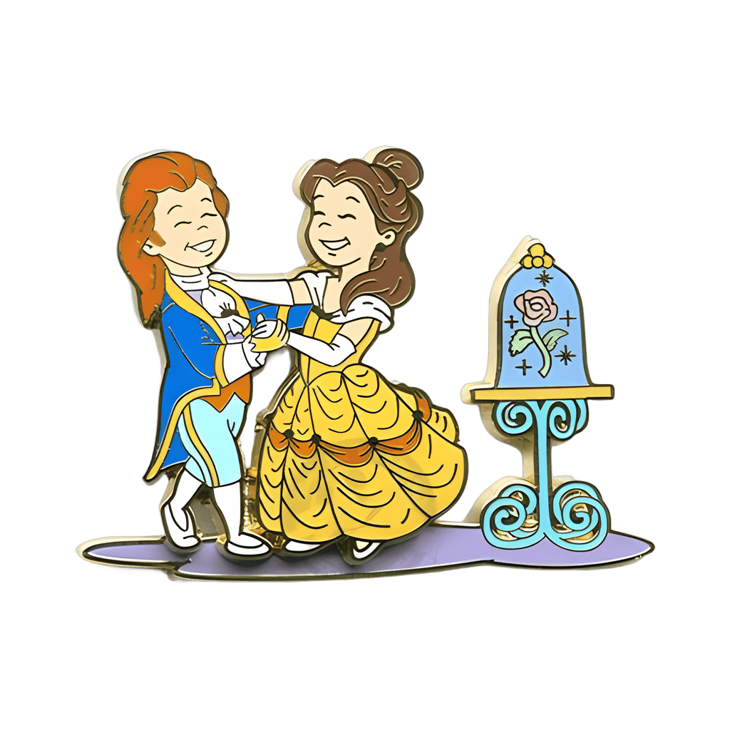 Belle and The Prince Disney pin