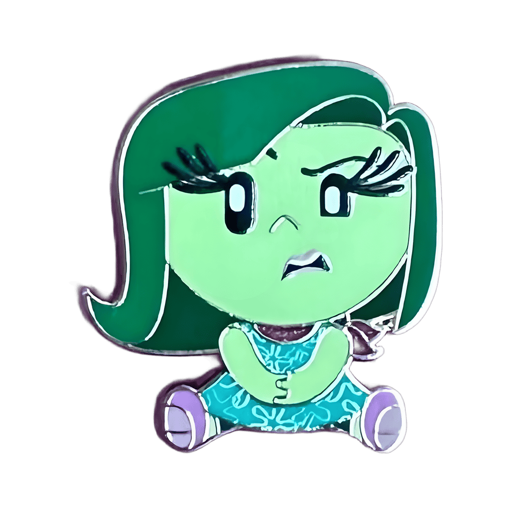 Disgust Disney pin