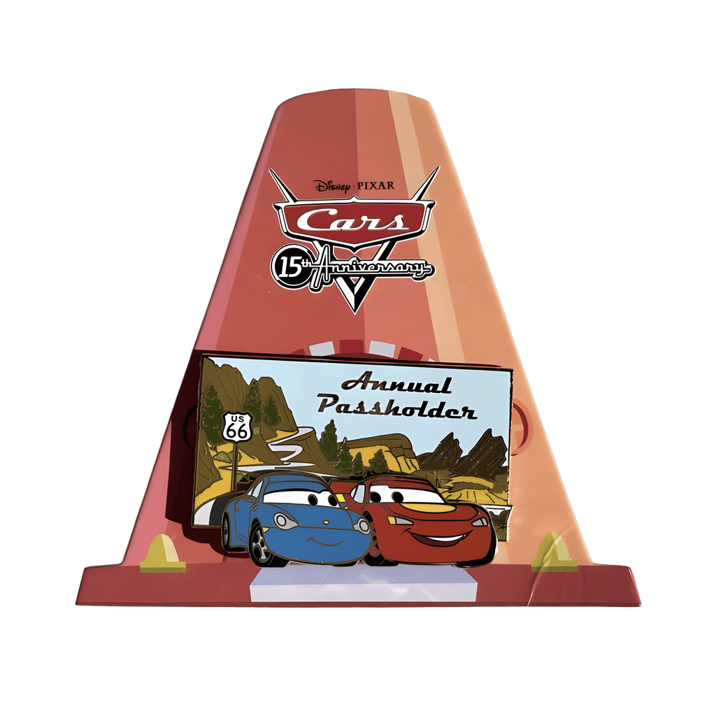 Cars 15th Anniversary - Lightning McQueen and Sally Disney pin