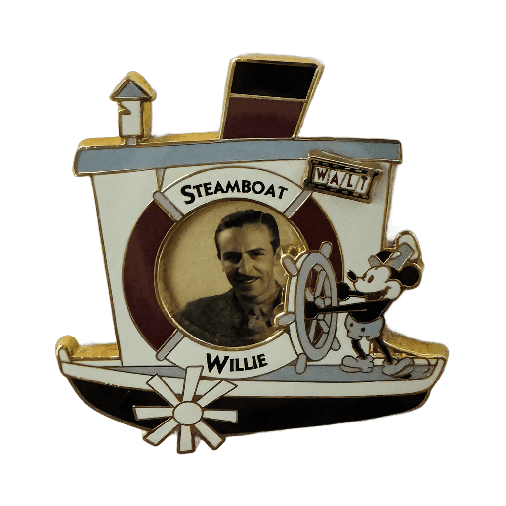 #1 Steamboat Willie Disney pin