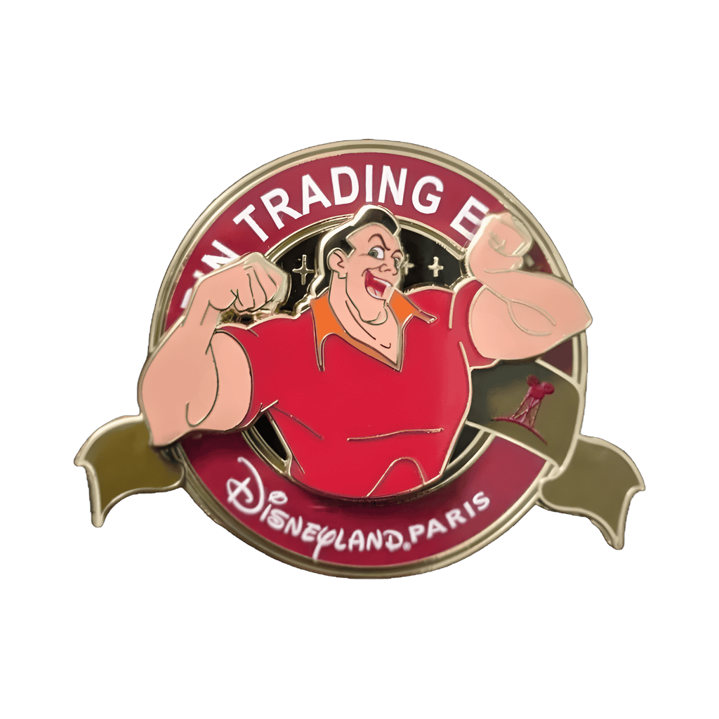 Pin Trading Event Logo - Gaston Disney pin