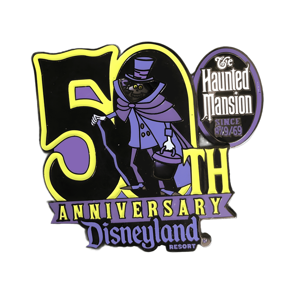 DLR - Cast Exclusive - Haunted Mansion - 50th Anniversary Disney pin