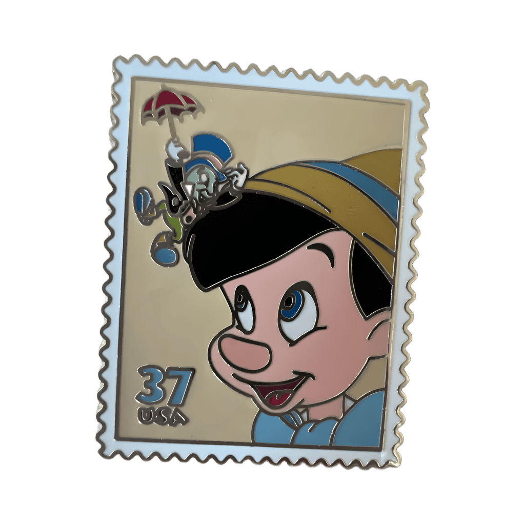 Pinocchio US Postal Service Disney pin