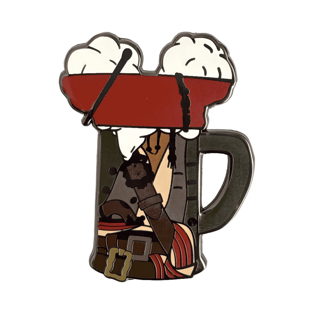 Captain Jack Mug Disney pin
