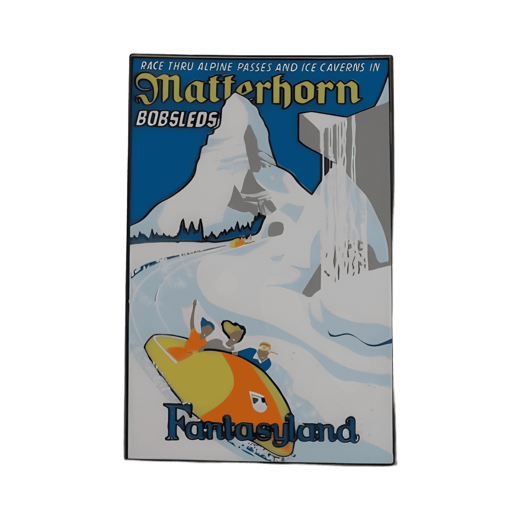 Matterhorn Bobsleds Disney pin