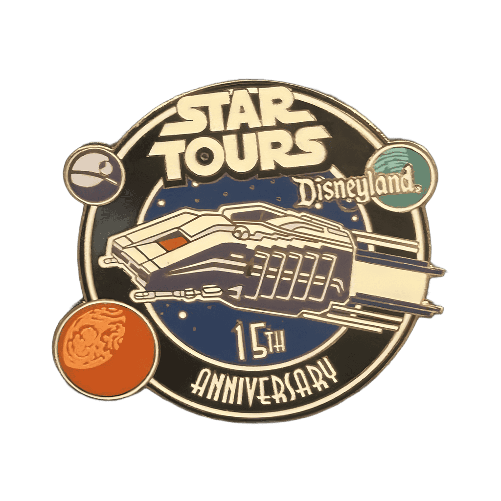 Star Tours 15th Anniversary Disney pin