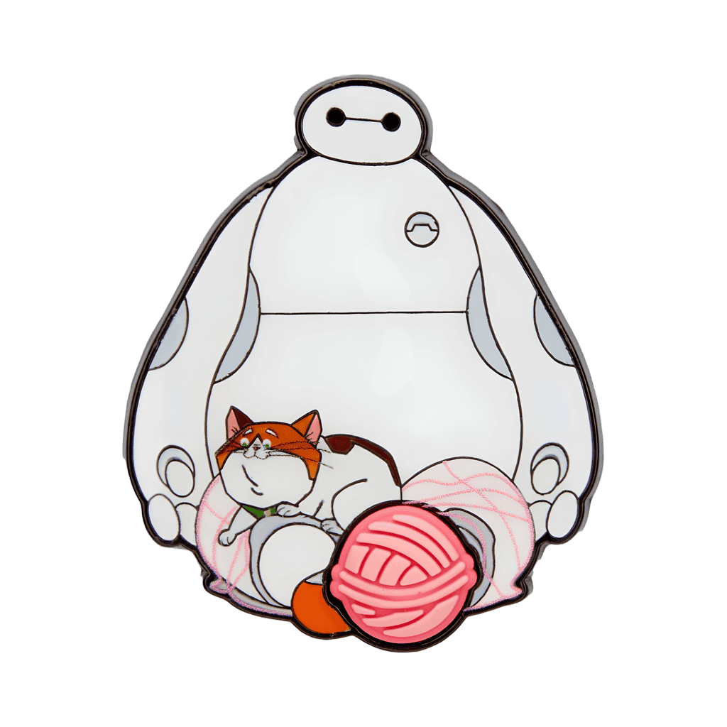 Baymax & Mochi with Yarn Disney pin